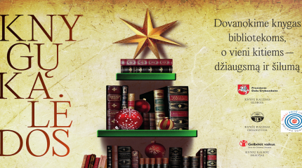 Gruodžio 17 d. Trakų viešojoje bibliotekoje akcija „Knygų Kalėdos“: dovanokime knygas...