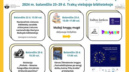 24-oji Nacionalinė Lietuvos bibliotekų savaitė
