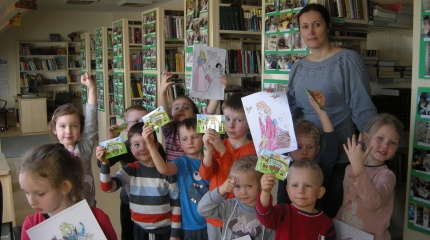 Vaikų knygos diena Rykantų bibliotekoje