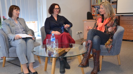 Susitikimas su dvejomis rašytojomis – Jolita Herlyn ir Gina Viliūne