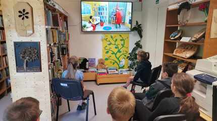 Popietė vaikams „Knygų personažai“ Dusmenų bibliotekoje