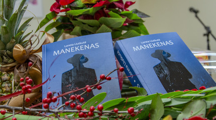 Loretos Liutkutės romano „Manekenas“ pristatymas