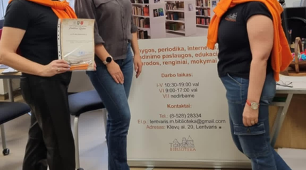 Prisidėk savanoriaudamas bibliotekoje!